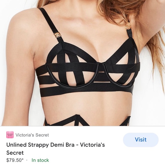 NWOT Victoria Secret strappy lingerie set - Picture 10 of 10